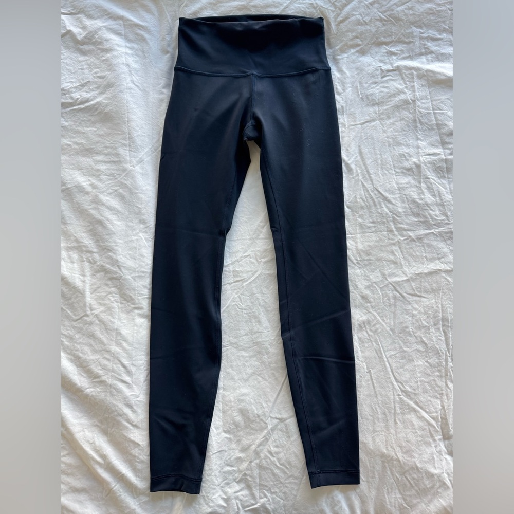 lululemon athletica Wunder Train High Rise Tight 28”, 6, navy